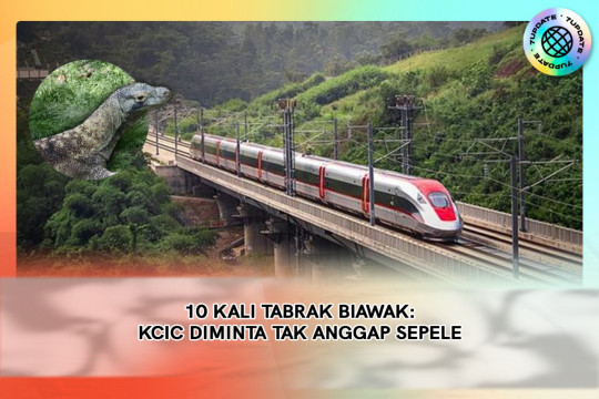 10 Kali Tabrak Biawak: KCIC Diminta Tak Anggap Sepele