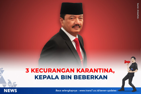 3 Kecurangan Karantina, Kepala Bin Beberkan