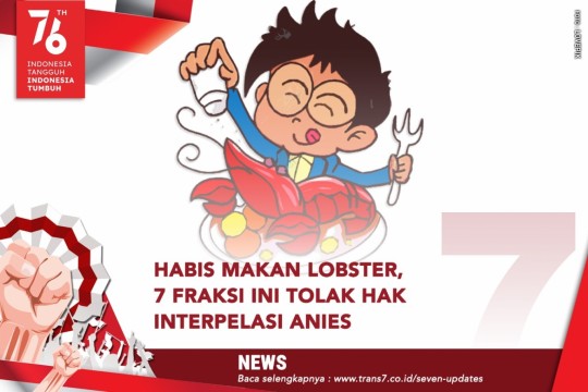 7 Fraksi Ini Tolak Hak Interpelasi Anies, Ketua: Mungkin Kebanyakan Makan Lobster