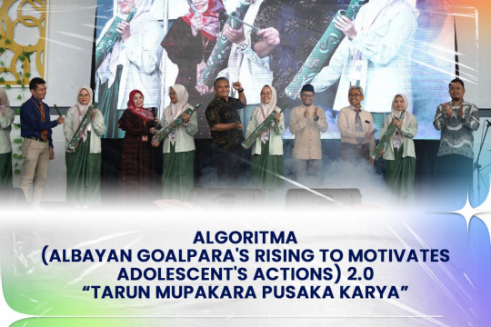ALGORITMA (Albayan Goalpara's Rising To Motivates Adolescent's Actions) 2.0 “Tarun Mupakara Pusaka Karya”