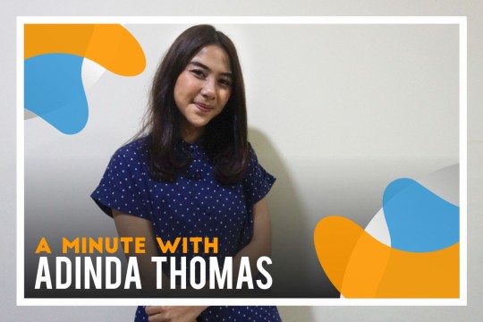 A Minute With: Adinda Thomas