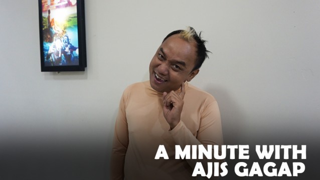 A Minute With: Ajis Gagap