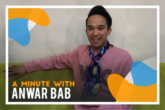 A Minute With: Anwar Sanjaya