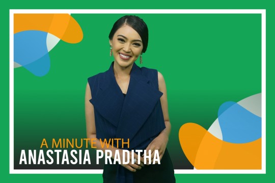 A Minute With - Anastasia Praditha