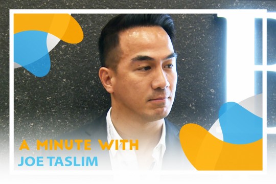 A Minute With Joe Taslim