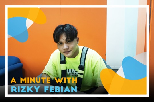 A Minute With Rizky Febian