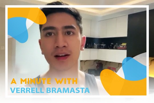 A Minute With Verrell Bramasta