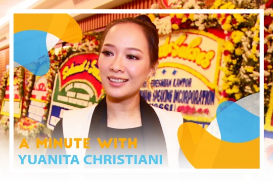 A Minute With Yuanita Christiani