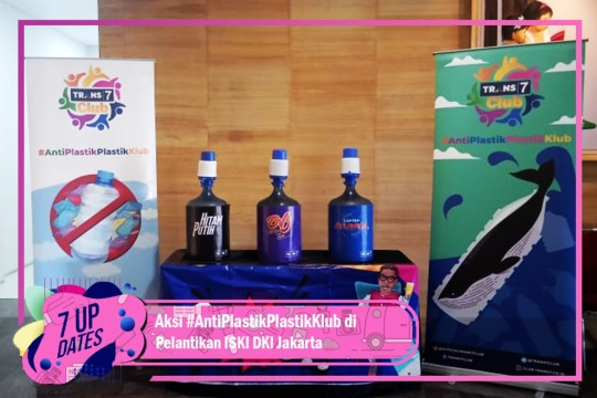 Aksi #AntiPlastikPlastikKlub Di Pelantikan ISKI DKI Jakarta