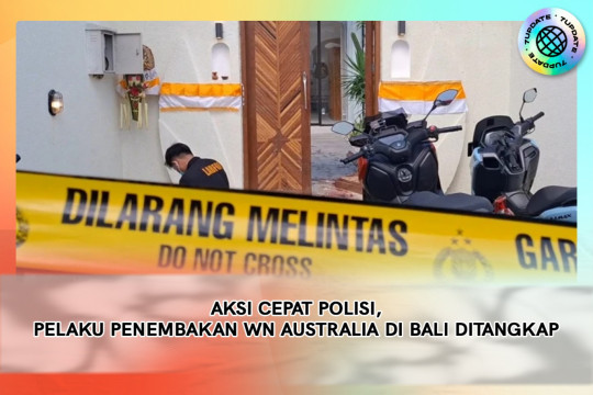 Aksi Cepat Polisi, Pelaku Penembakan WN Australia Di Bali Ditangkap