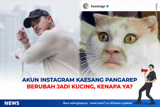 Akun Instagram Kaesang Pangarep Berubah Jadi Kucing, Kenapa Ya?