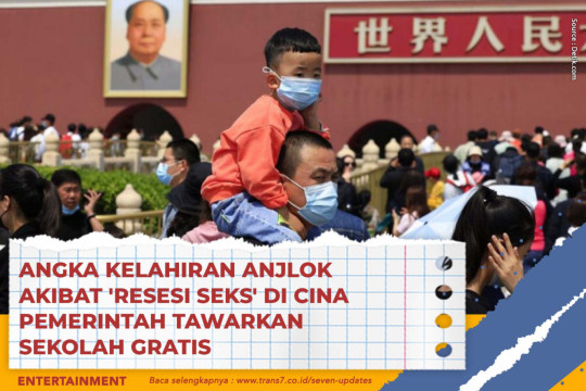 Angka Kelahiran Anjlok Akibat 'Resesi Seks' Di Cina, Pemerintah Tawarkan Sekolah Gratis