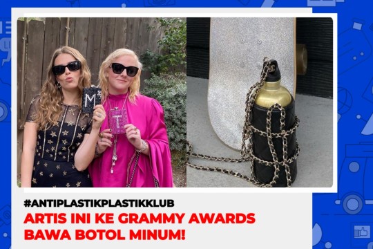 Artis Ini Ke Grammy Awards Bawa Botol Minum!