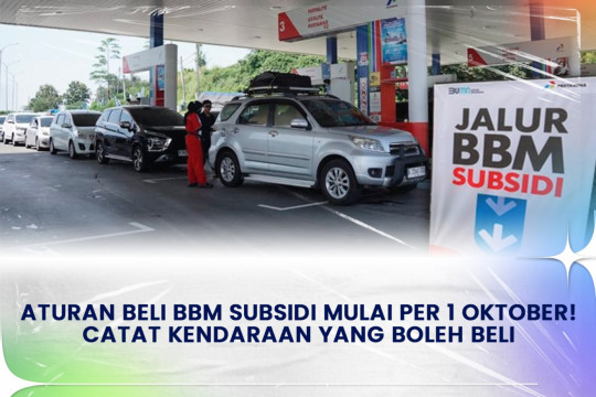 Aturan Beli BBM Subsidi Mulai Per 1 Oktober! Catat Kendaraan Yang Boleh Beli