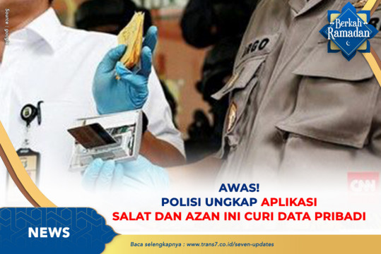 Awas! Polisi Ungkap Aplikasi Salat Dan Azan Ini Curi Data Pribadi