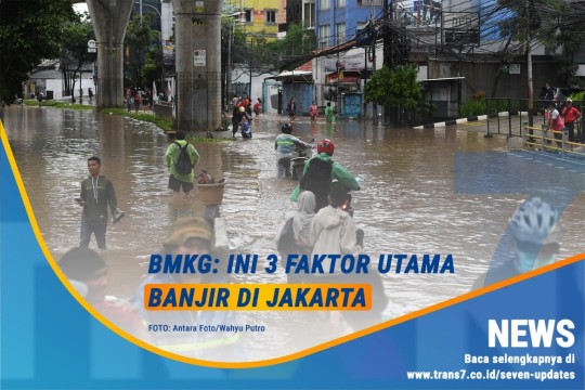 BMKG: Ini 3 Faktor Utama Banjir Di Jakarta