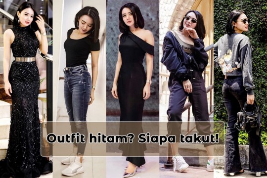 Outfit Hitam? Siapa Takut!