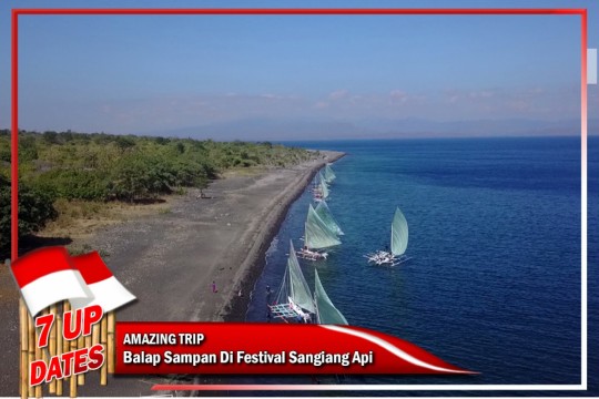 Balap Sampan Di Festival Sangiang Api