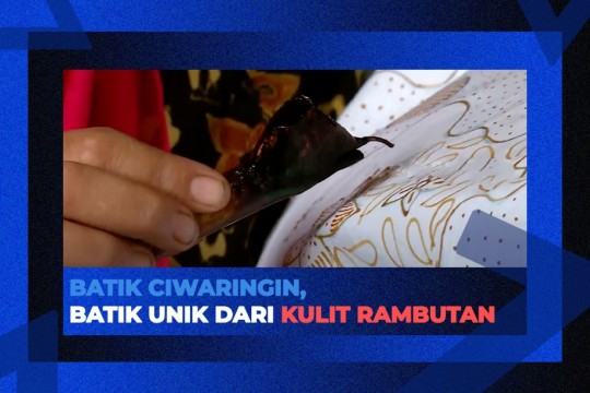 Batik Ciwaringin, Batik Unik Dari Kulit Rambutan