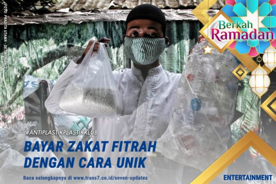 Bayar Zakat Fitrah Dengan Cara Unik