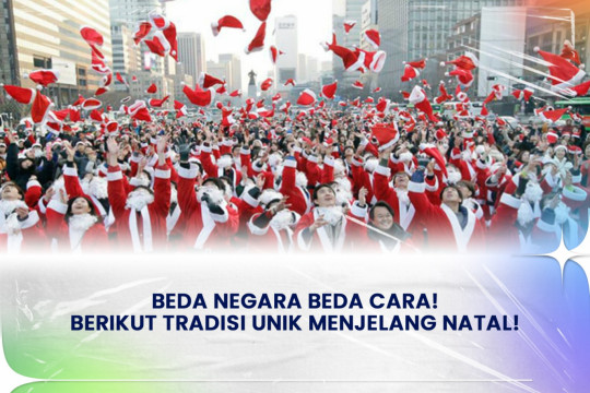 Beda Negara Beda Cara ! Berikut Tradisi Unik Menjelang Natal !