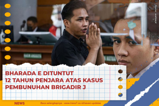 Bharada E Dituntut 12 Tahun Penjara Atas Kasus Pembunuhan Brigadir J