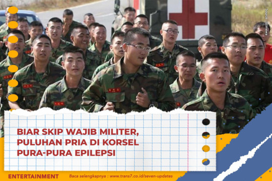 Biar Skip Wajib Militer, Puluhan Pria Di Korsel Pura-pura Epilepsi