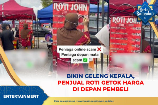 Bikin Geleng Kepala, Penjual Roti Getok Harga Di Depan Pembeli