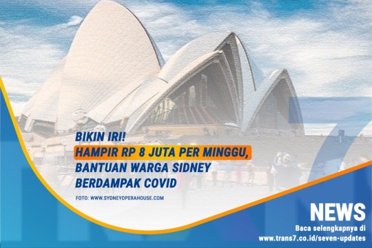 Bikin Iri! Hampir RP 8 Juta Per Minggu, Bantuan Warga Sidney Berdampak Covid