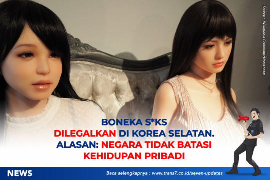 Boneka S*ks Dilegalkan Di Korea Selatan. Alasan: Negara Tidak Batasi Kehidupan Pribadi