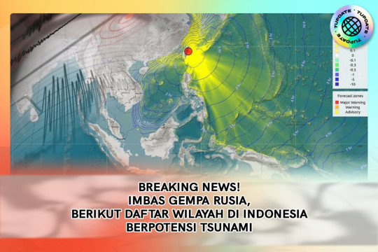 Breaking News! Imbas Gempa Rusia, Berikut Daftar Wilayah Di Indonesia Berpotensi Tsunami
