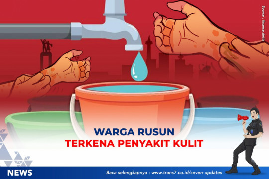Warga Rusun Terkena Penyakit Kulit!