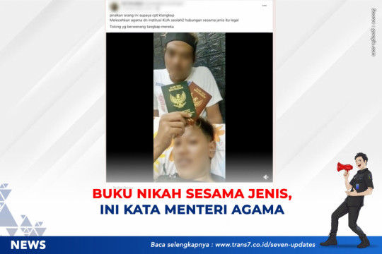 Buku Nikah Sesama Jenis, Ini Kata Menteri Agama
