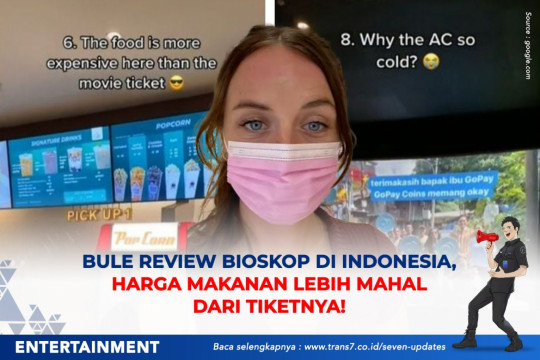 Bule Review Bioskop Di Indonesia. Harga Makanan Lebih Mahal Dari Tiketnya!