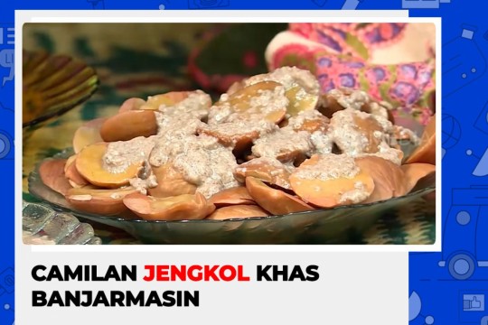 Camilan Jengkol Khas Banjarmasin