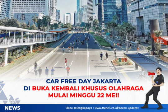 Car Free Day Jakarta Di Buka Kembali Khusus Olahraga Mulai Minggu 22 Mei!