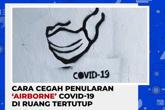 Cara Cegah Penularan ‘Airborne’ Covid-19 Di Ruang Tertutup