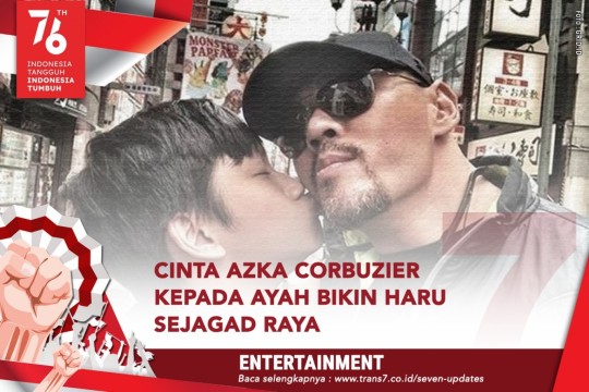 Cinta Azka Corbuzier Kepada Ayah Bikin Haru Sejagad Raya