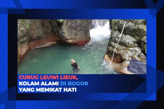 Curug Leuwi Lieuk, Kolam Alami Di Bogor Yang Memikat Hati