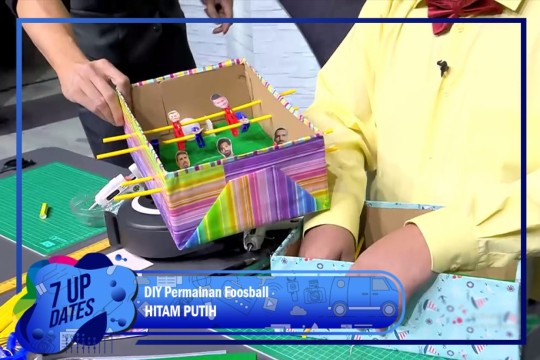 DIY Permainan Foosball