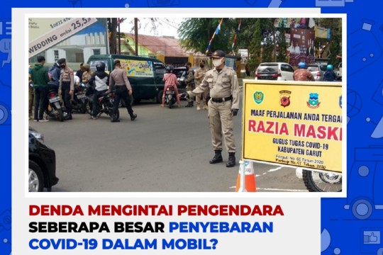 Denda Mengintai Pengendara! Seberapa Besar Penyebaran Covid-19 Dalam Mobil?