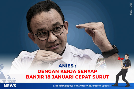 Dengan Kerja Senyap Banjir 18 Januari Cepat Surut