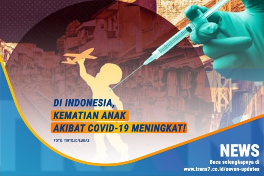Di Indonesia, Kematian Anak Akibat Covid Meningkat!