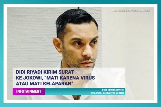 Didi Riyadi Kirim Surat Ke Jokowi