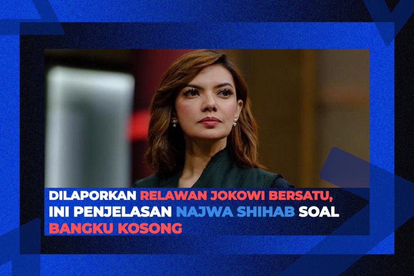 Trans7 Dilaporkan Relawan Jokowi Bersatu Ini Penjelasan Najwa Shihab Soal Bangku Kosong 