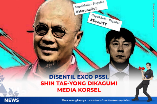 Disentil Exco PSSI, Shin Tae-yong Dikagumi Media Korsel