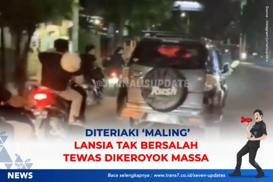 Diteriaki ‘Maling’ Lansia Tak Bersalah Tewas Dikeroyok Massa