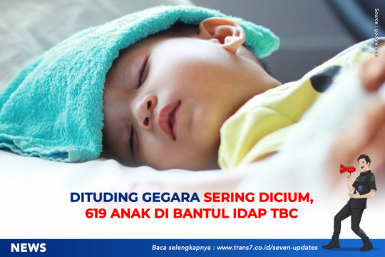 Dituding Gegara Sering Dicium, 619 Anak Di Bantul Idap TBC