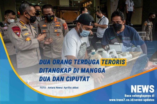 Dua Orang Terduga Teroris Ditangkap Di Mangga Dua Dan Ciputat