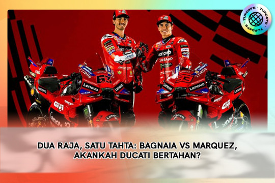 Dua Raja, Satu Tahta: Bagnaia Vs Marquez, Akankah Ducati Bertahan?
